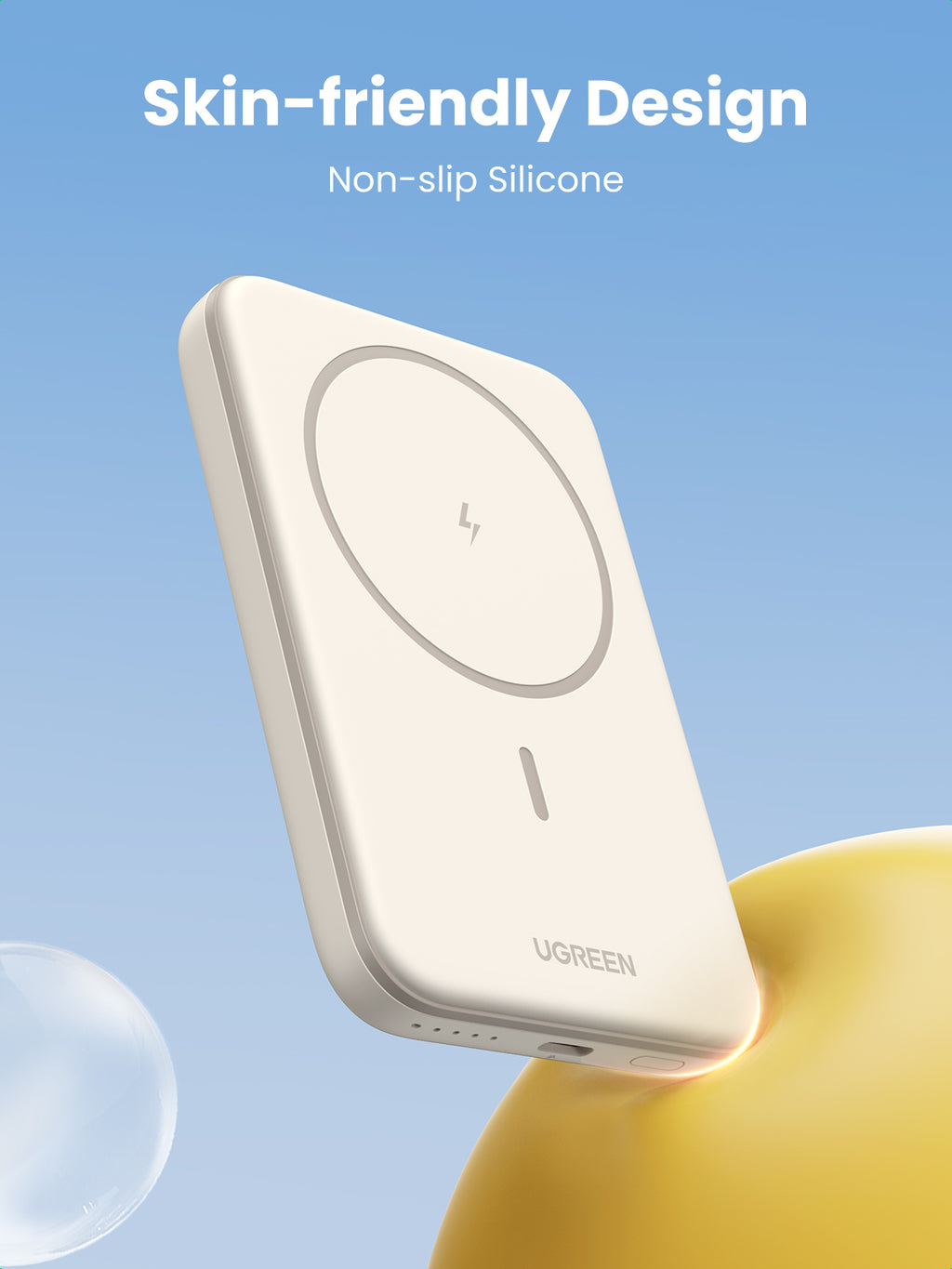 Ugreen 25207 banque d'alimentation électrique 5000 mAh Recharge sans fil Noir
