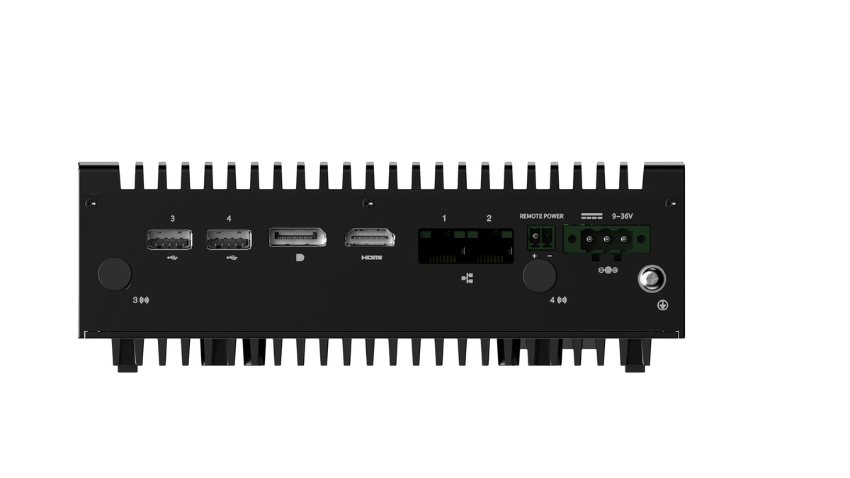 Lenovo ThinkEdge SE10 Mini PC Intel Atom x6425RE 8 Go DDR4 256 Go SSD Windows 11 IoT Enterprise Noir
