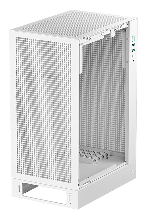 DeepCool CH170 Plus WH Boîtier PC Micro ATX, Blanc