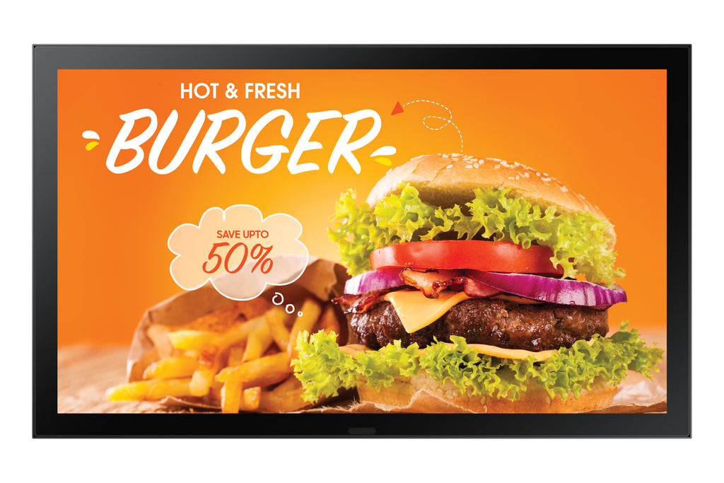 Samsung Samsung OH24B Écran plat de signalisation numérique 61 cm (24") LCD Wifi 1500 cd/m² Full HD Noir Intégré dans le processeur Tizen 6.5 24/7