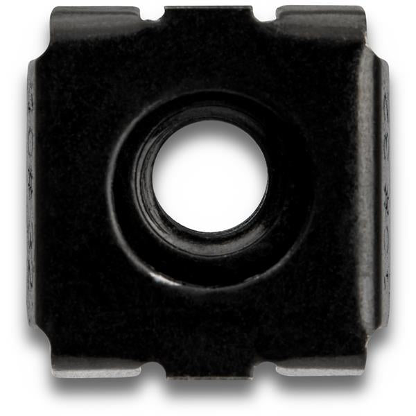StarTech.com Lot de 50 Écrous Cage à Trou Carré 10-32 et Outil d'Installation pour Baies de Serveurs, Armoires et Boîtie