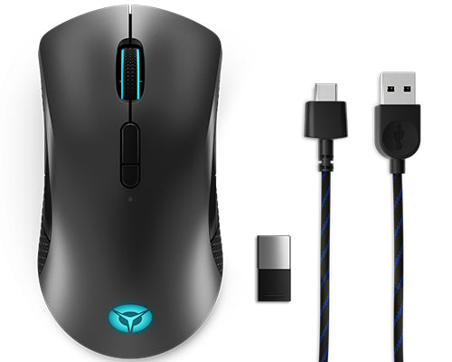 Lenovo Legion M600 Souris Gaming Sans Fil Ambidextre, Optique 16000 DPI, RF, Bluetooth et USB Type-A