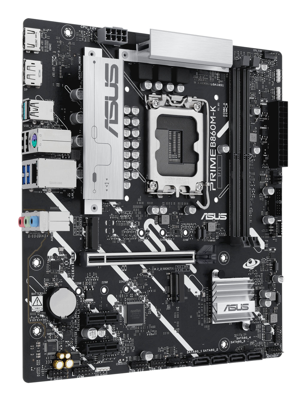 ASUS PRIME B860M-K Carte Mère Intel B860 LGA 1851 Socket V1 micro ATX