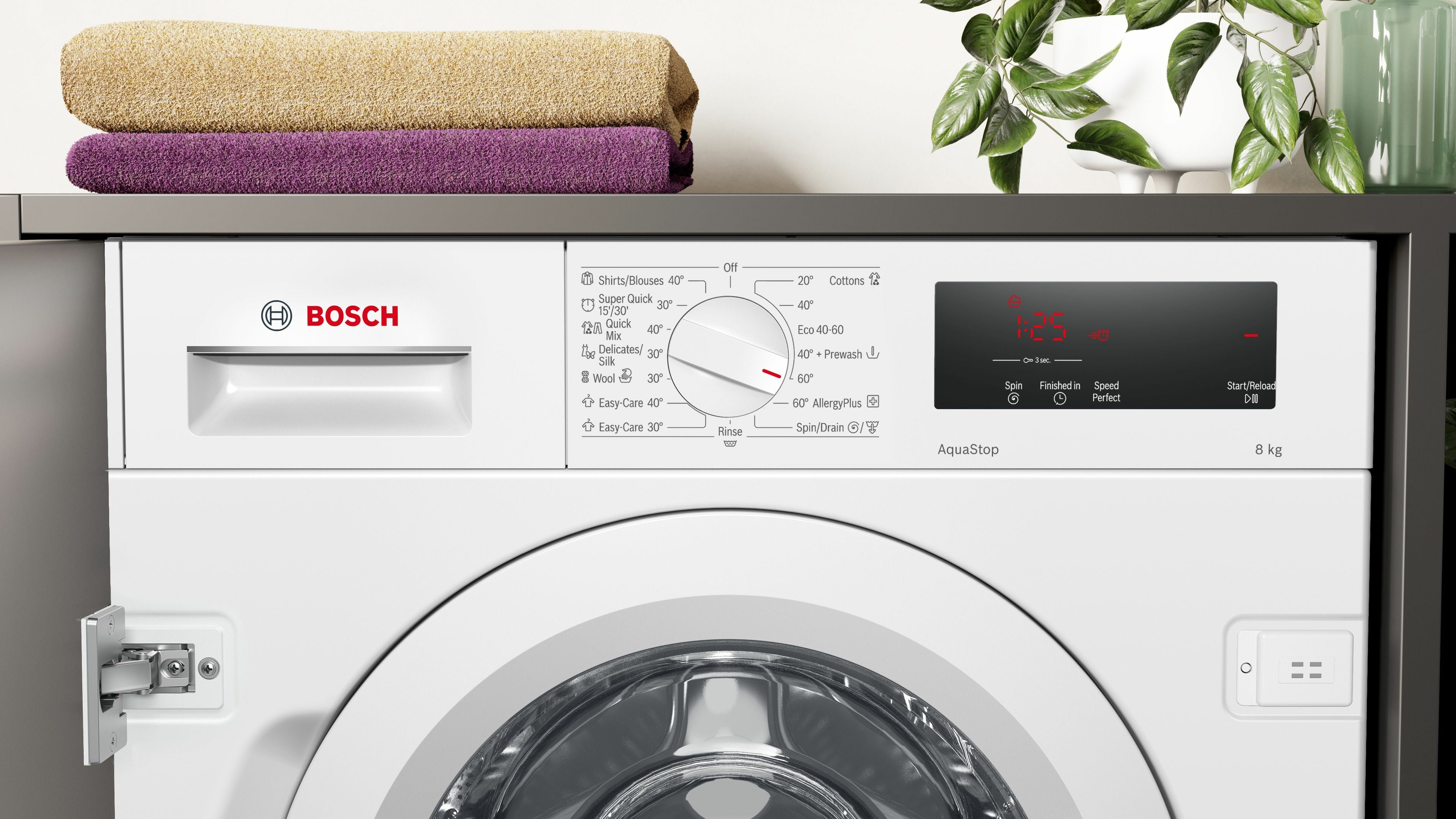 Bosch Bosch Serie 6 WIW24342EU machine à laver Charge avant 8 kg 1200 tr/min Blanc