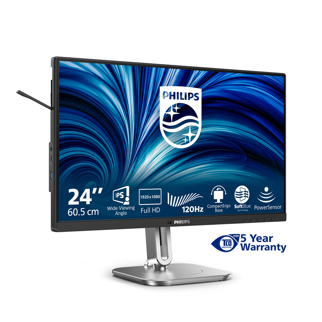 Philips 4000 series 24B2N4200/00 écran plat de PC 60,5 cm (23.8") 1920 x 1080 pixels Full HD LCD Gris - vue 5