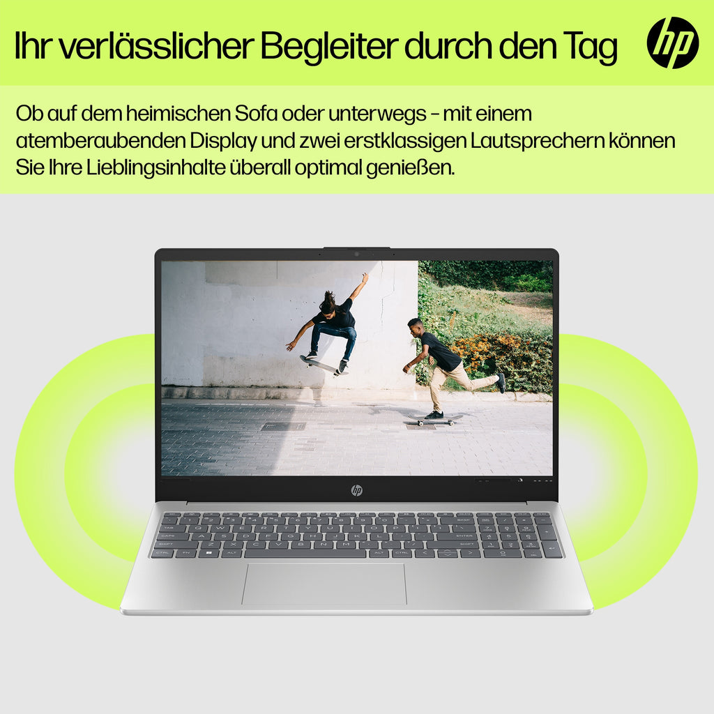 HP Laptop 15-fd0611ng 15.6 1920 x 1080 (Full HD) N100 4GB 128GB Intel UHD Graphics Windows 11 Home