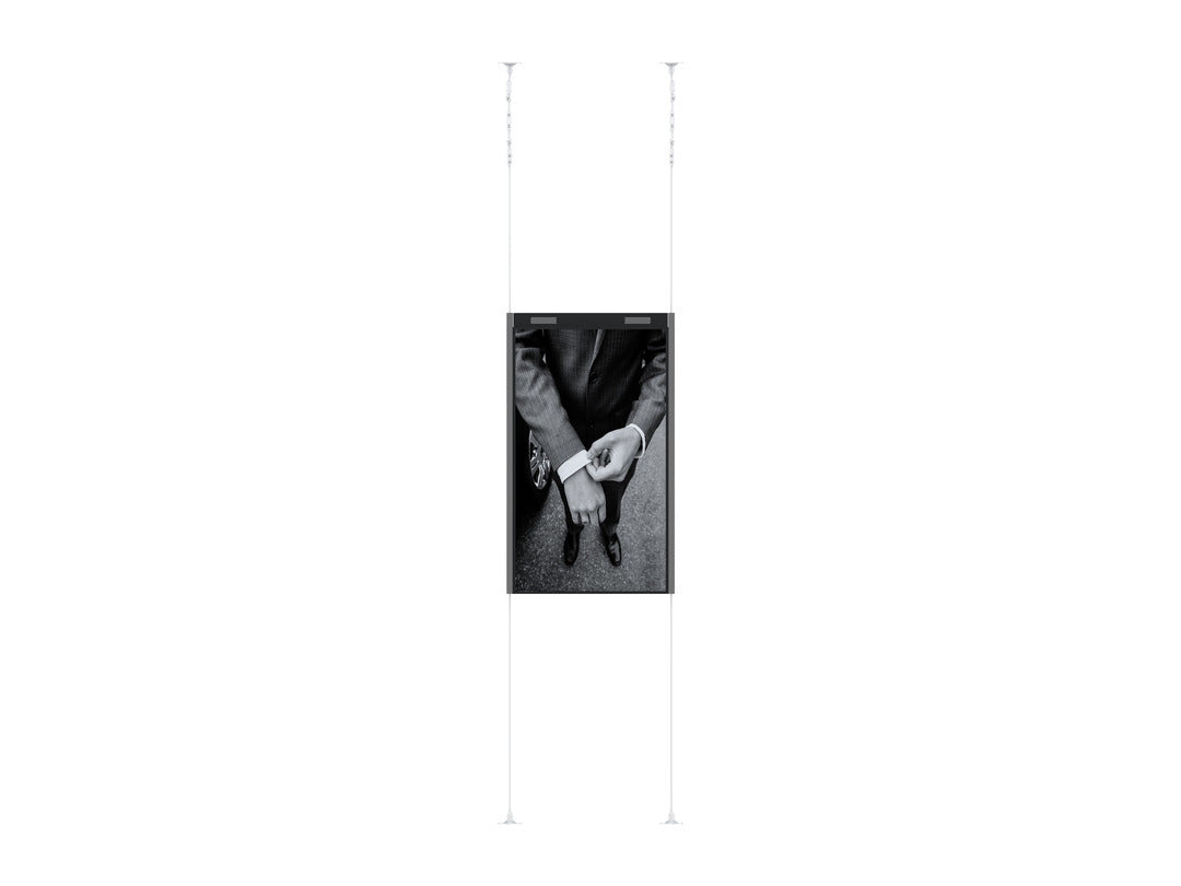 Multibrackets 7468 montage des affichages de messages 139,7 cm (55") Noir