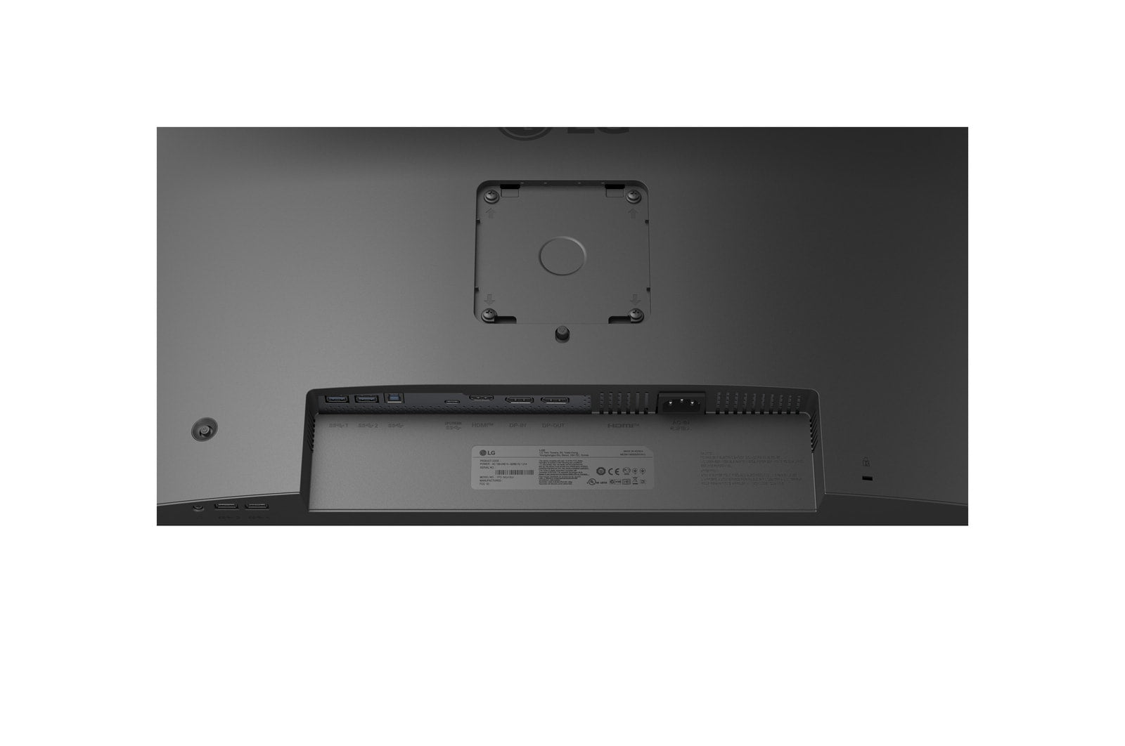 LG 27BA650-B écran plat de PC 68,6 cm (27") 1920 x 1080 pixels Full HD LCD Noir