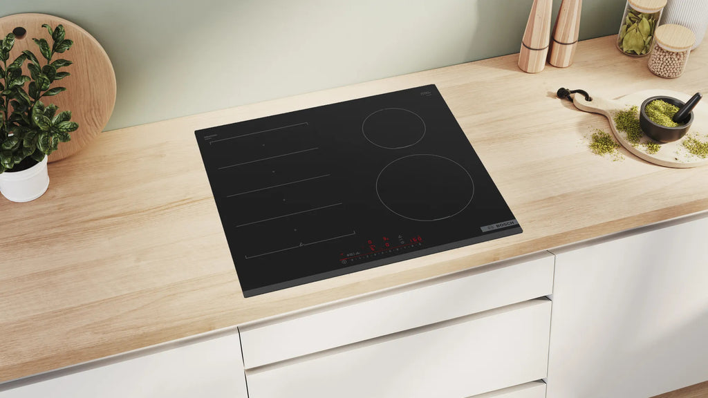 Bosch Bosch Serie 6 PIX631HC1E plaque Noir Intégré 60 cm Plaque avec zone à induction 4 zone(s)