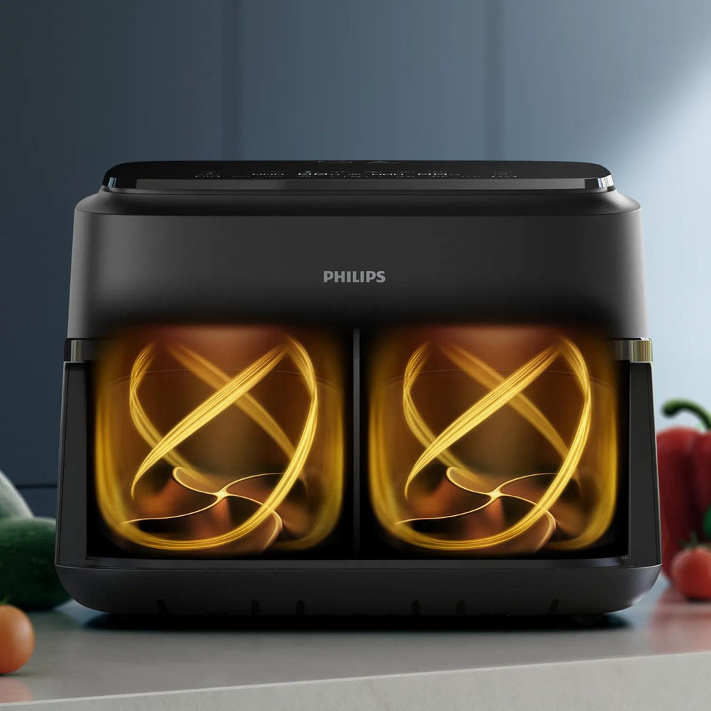 Philips Airfryer Série 1000 Double Panier 7.1L avec Séparateur Amovible