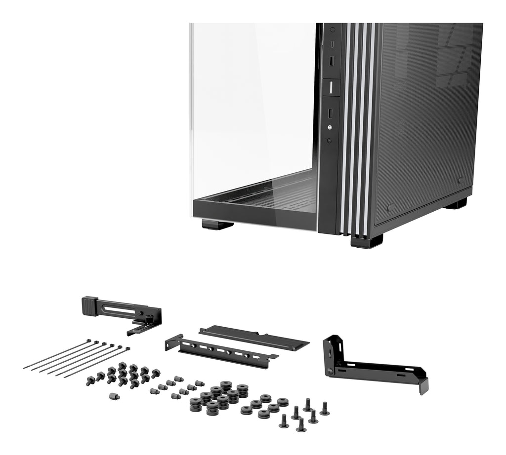 be quiet! Light Base 600 DX Noir | Boîtier PC ARGB vitré, Mini ITX / Micro ATX / ATX