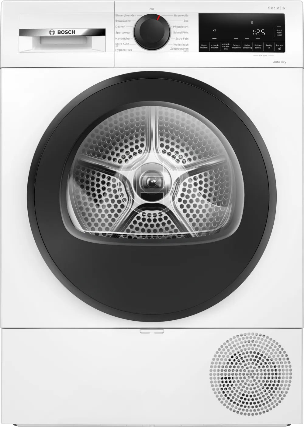 Bosch Bosch Serie 6 WQG243D41 sèche-linge Pose libre Charge avant 9 kg Blanc