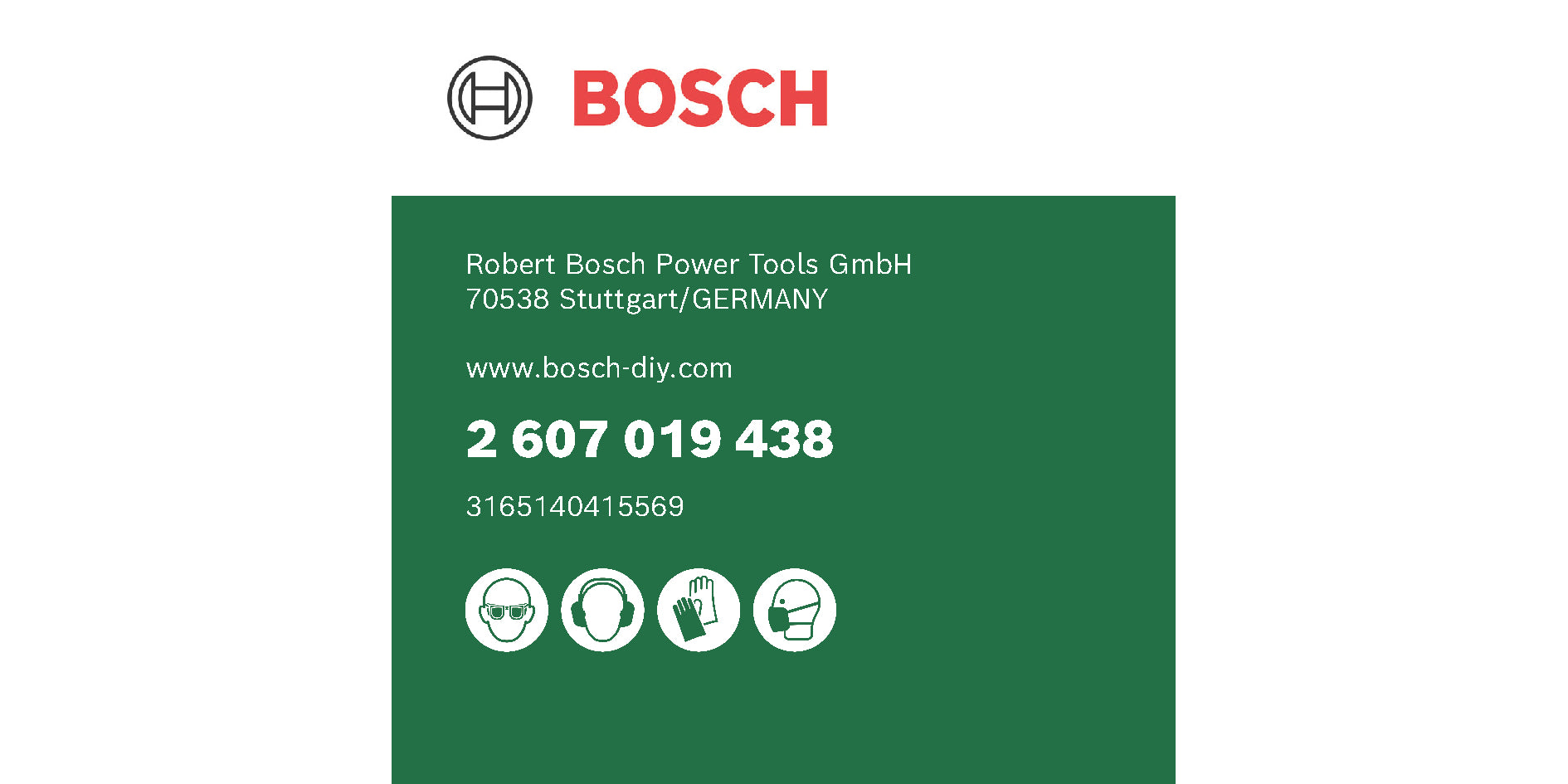 Bosch Bosch 2 607 019 438 foret