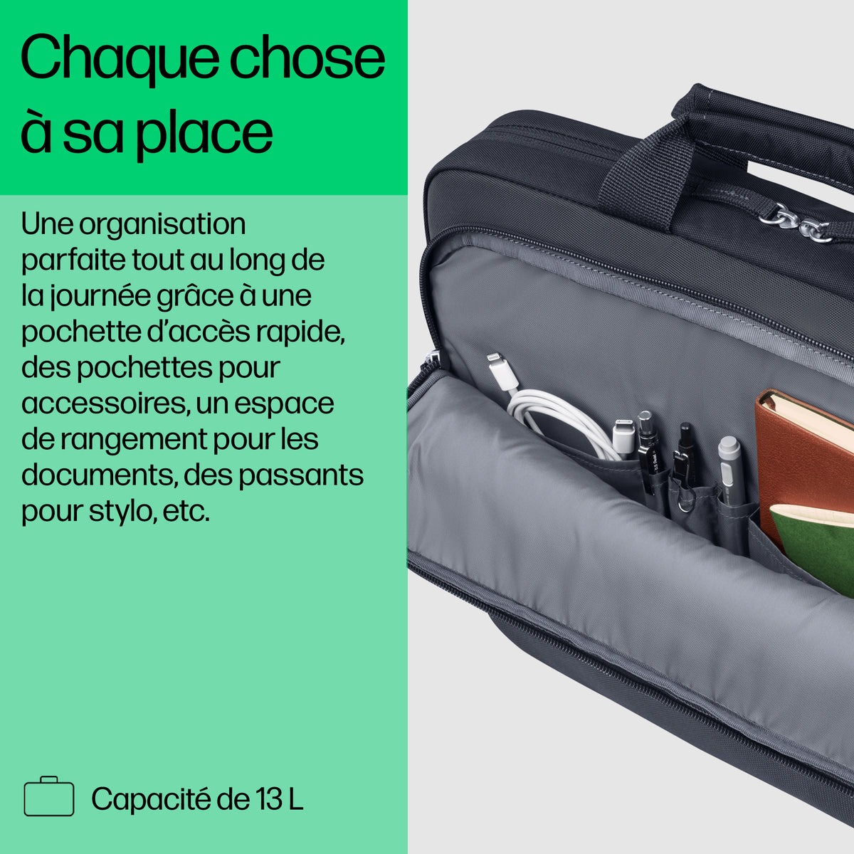 HP Sacoche pour PC portable Everyday 16 pouces - vue 3