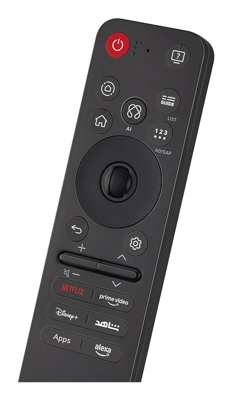 LG MR25GA.AEU télécommande TV Boutons poussoirs/roue, Voix