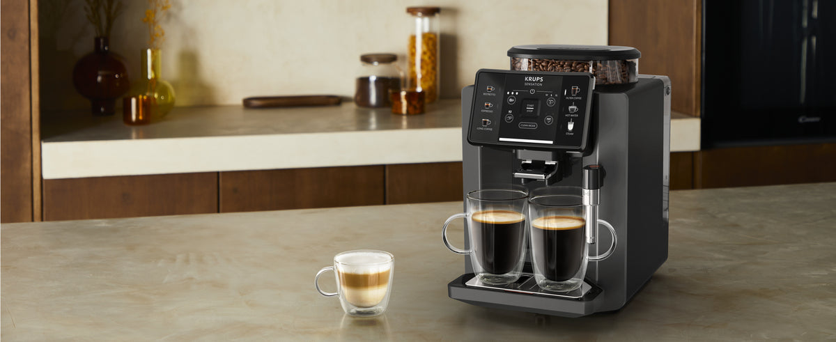 Krups Sensation C50 EA9108 Machine à Espresso Entièrement Automatique, 1,7 L