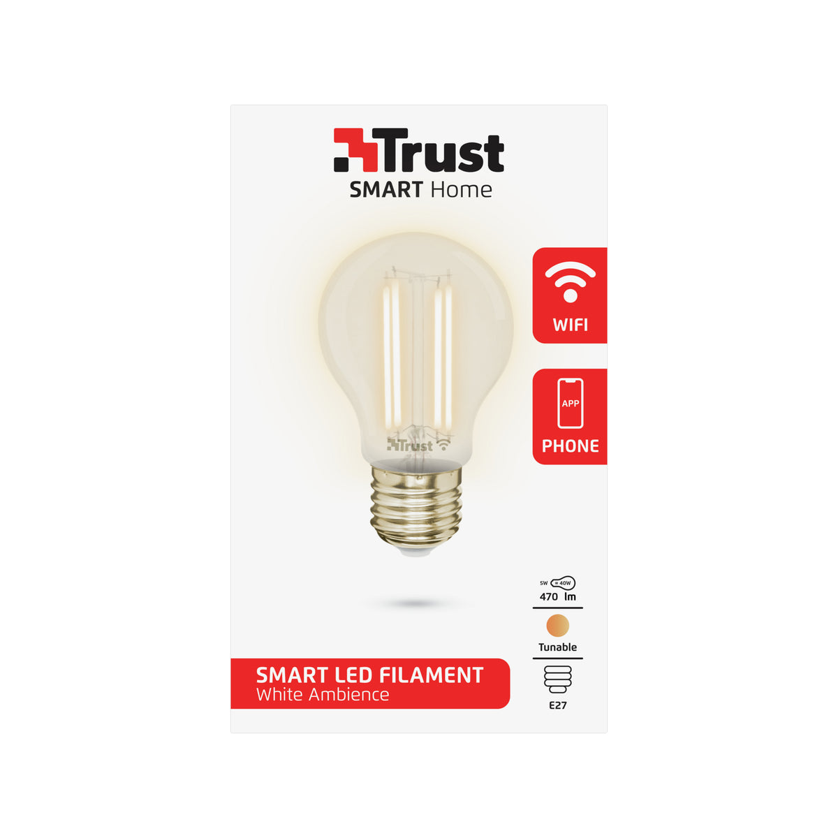 Trust 71287 Ampoule Intelligente Wi-Fi