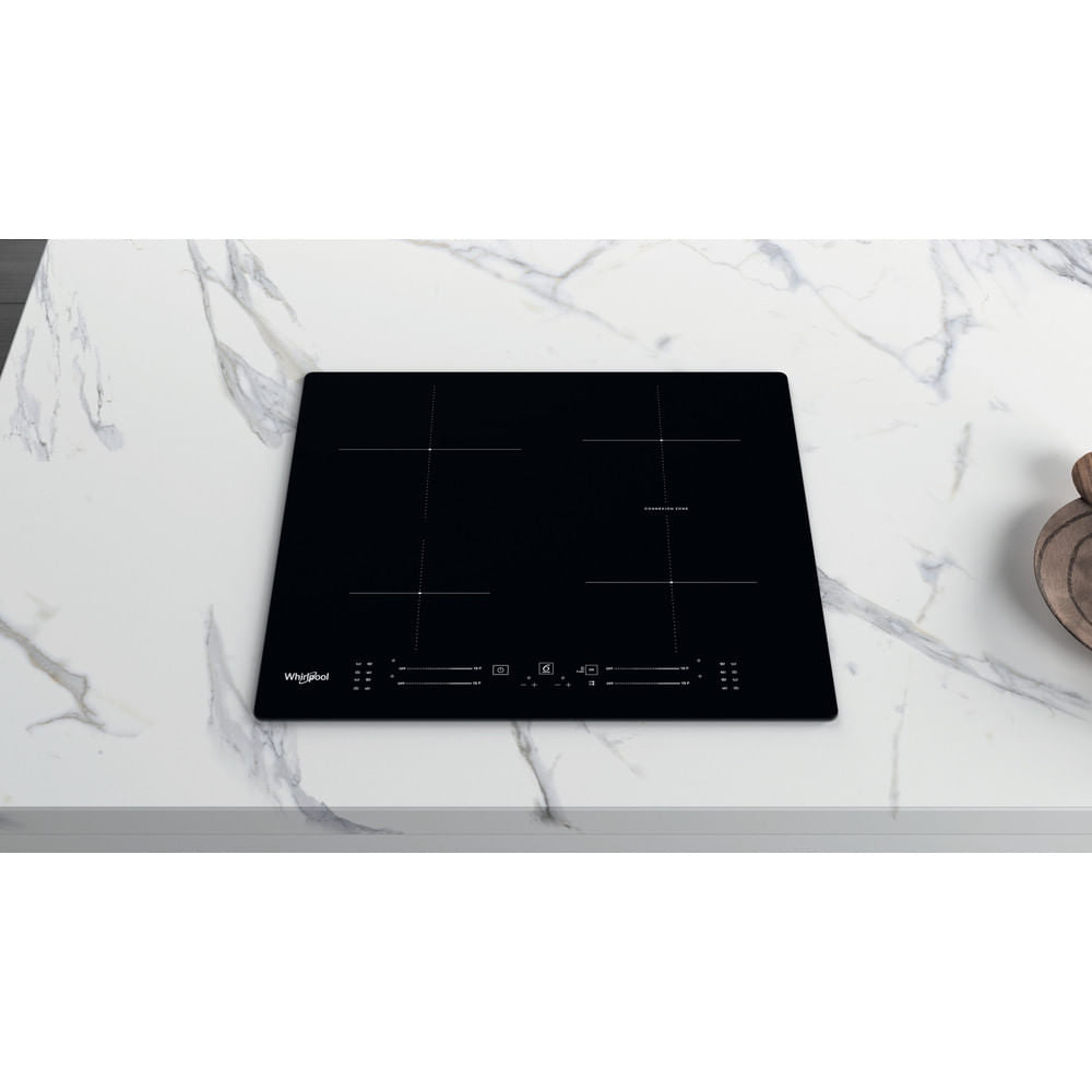 Whirlpool WB S2560 NE Noir Intégré 59 cm Plaque avec zone à induction 4 zone(s)