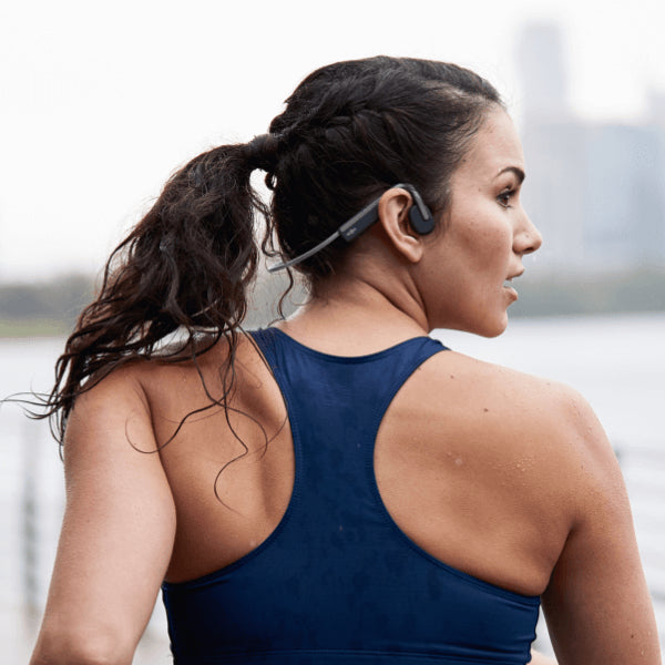 SHOKZ OpenMove Casques Sans fil Minerve Sports Bluetooth Gris