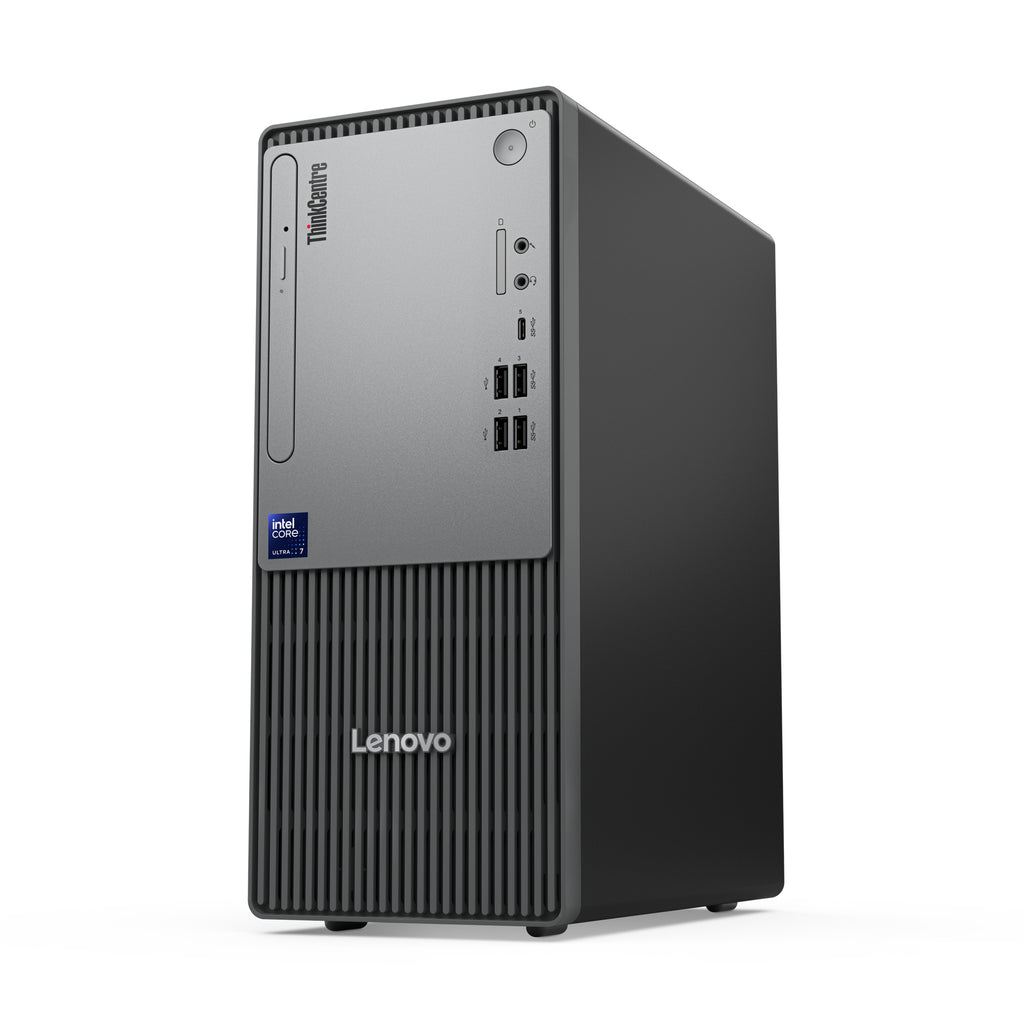 Lenovo ThinkCentre neo 50t Gen 6 Intel Core Ultra 3 205 16 Go DDR5-SDRAM 512 Go SSD Windows 11 Pro Tower PC Noir