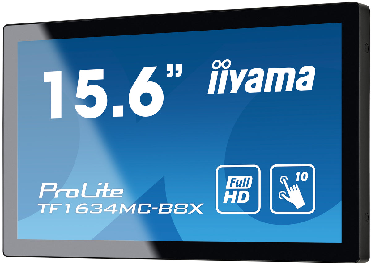 iiyama ProLite TF1634MC-B8X Écran Tactile 15.6" Full HD 1920 x 1080 LED Noir