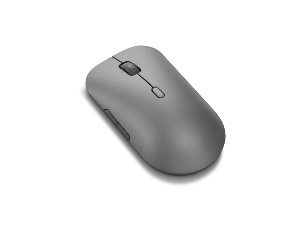 Lenovo Pro Plus 6050 Souris de Bureau Ambidextre Sans Fil RF et Bluetooth, Optique 2400 DPI, Grise