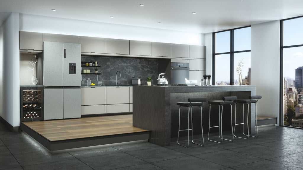 Haier Wine Bank 50 Serie 3 HWS49GAE Refroidisseur de vin compresseur Pose libre Noir 49 bouteille(s)