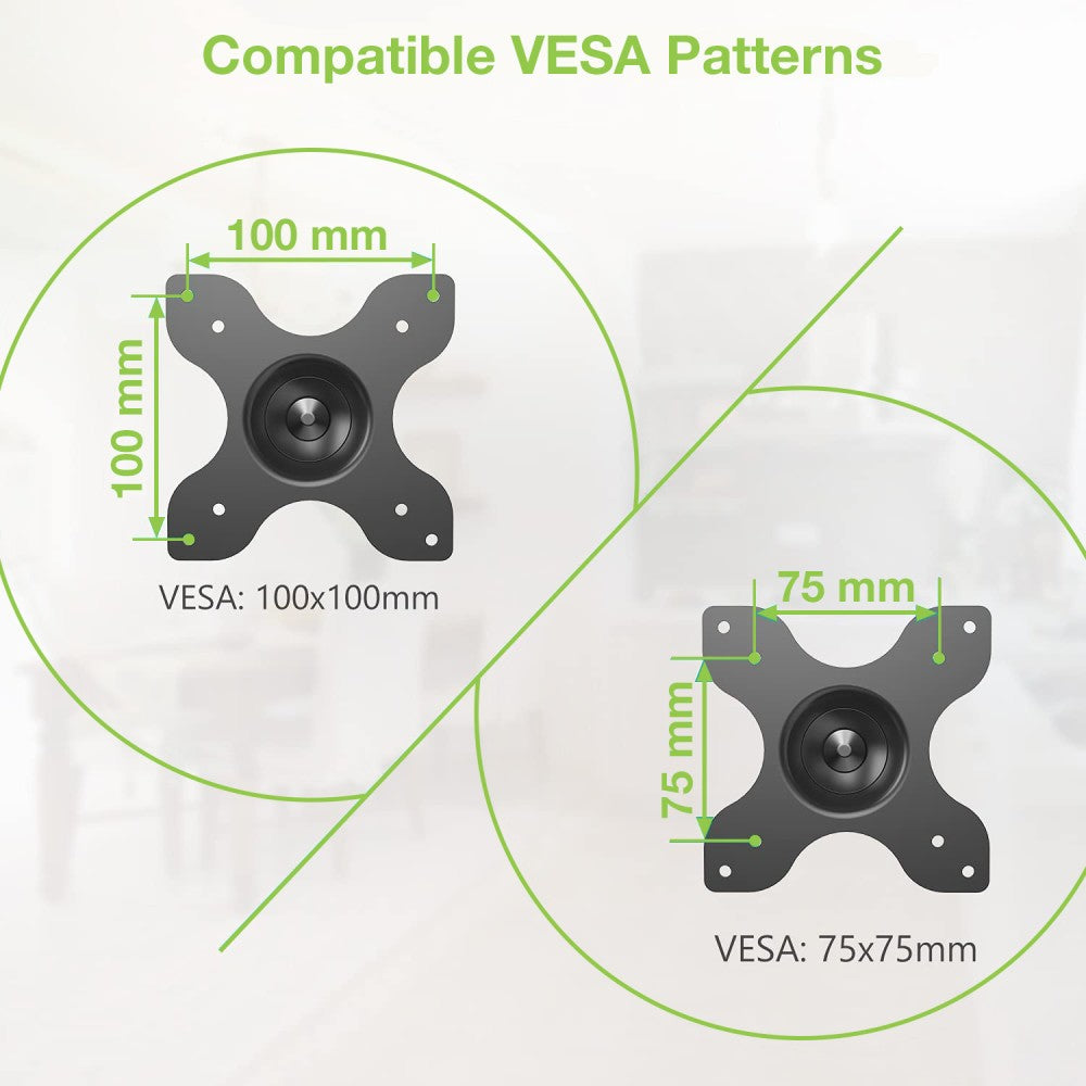 Techly ICA-LCD 923B support pour téléviseur 76,2 cm (30") Noir