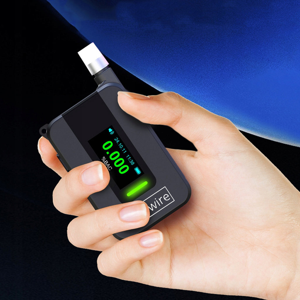 Alcootest électrochimique de police AI sans embout, modèle professionnel, 6 embouts  Zenwire D1000