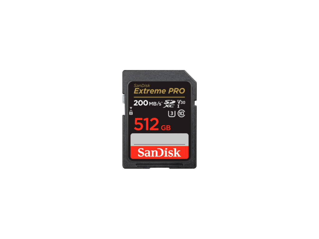 ∆SanDisk SD Extreme Pro UHS-I 512GB 200MB/s