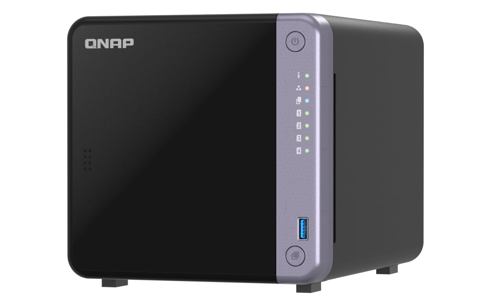 QNAP TS-432X NAS Tower Alpine Alpine AL-524 4 Go DDR4 QNAP QTS Noir