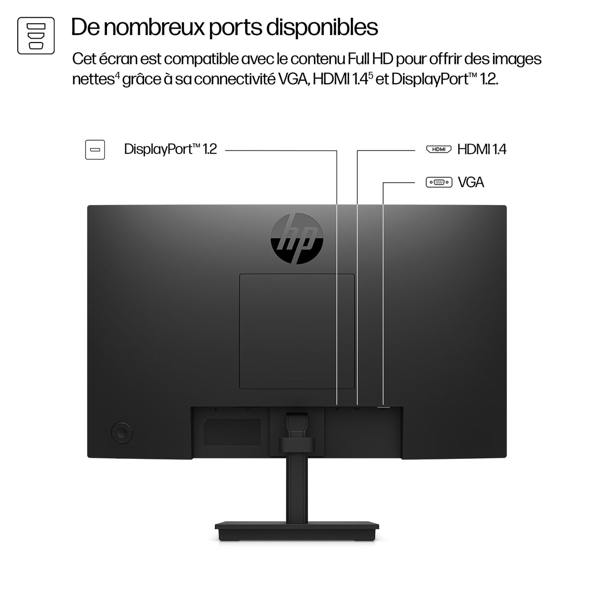 HP Series 3 Pro Moniteur FHD 21,5 pouces - 322pf