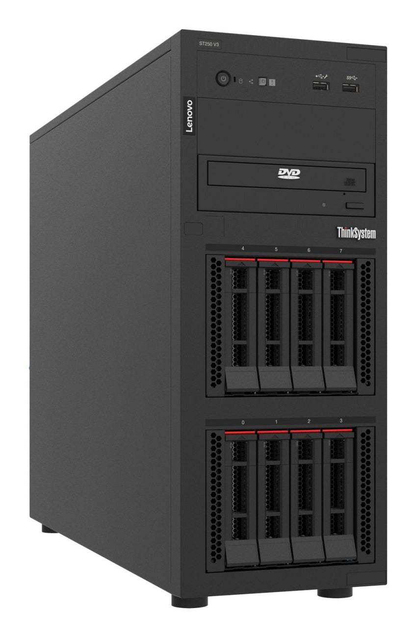 Lenovo Lenovo ThinkSystem ST250 V3 serveur Tower Intel® Xeon® 6353P 2,7 GHz 16 Go DDR5-SDRAM 800 W