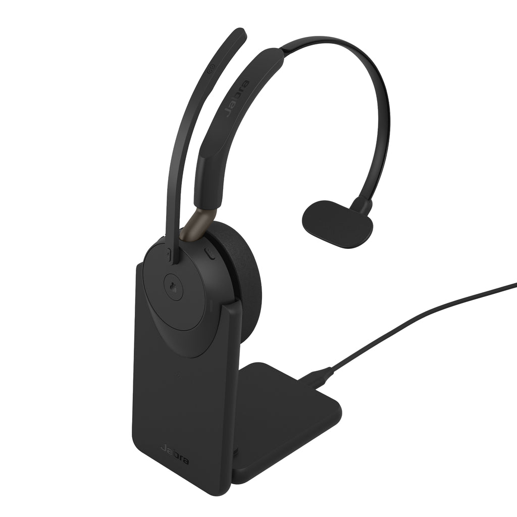 Jabra Evolve3 65 Casque Sans fil Arceau Bureau/Centre d'appels USB Type-A Bluetooth Noir