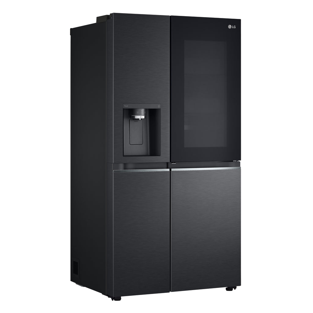 LG InstaView GSXV91MCAE frigo américain Pose libre 635 L Noir