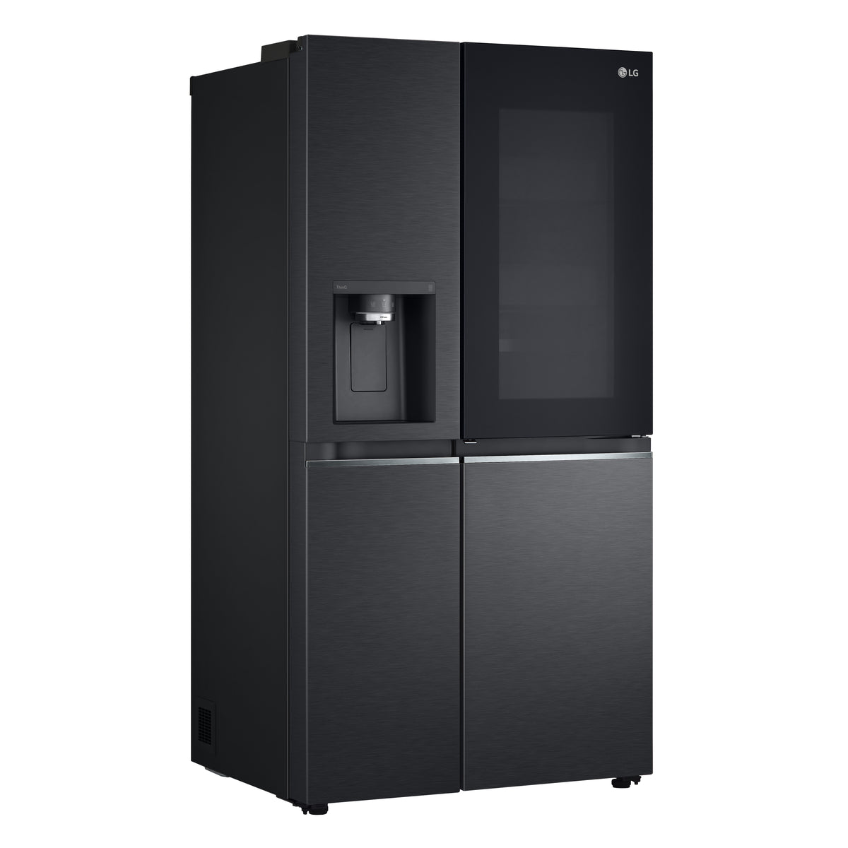 LG InstaView GSXV91MCAE frigo américain Pose libre 635 L Noir