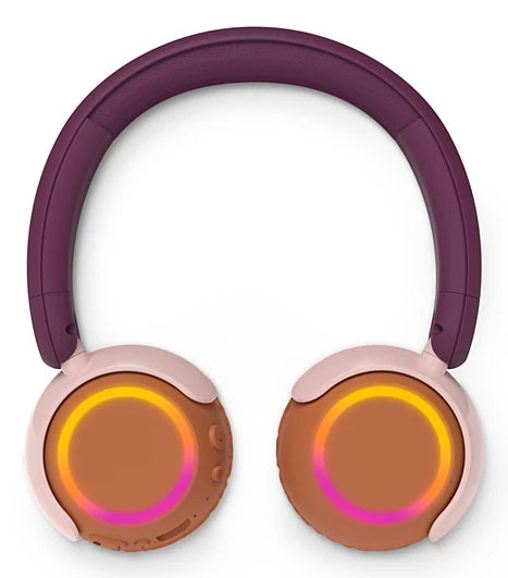 Philips 4000 series TAK4200MP/00 casque Sans fil Arceau Appels/Musique Bluetooth Orange, Violet, Rose