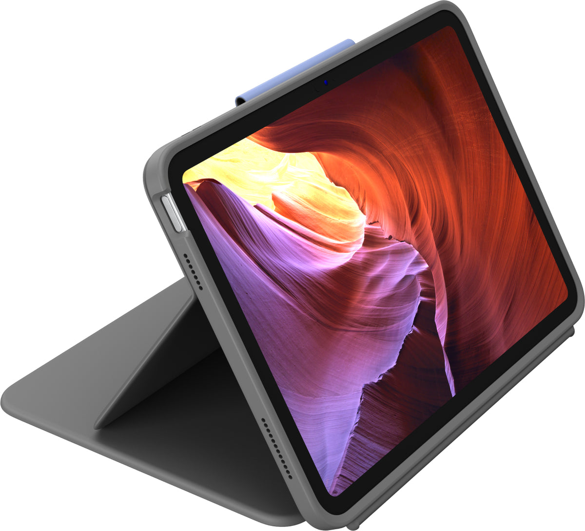 Logitech Rugged Folio Tastatur og folio-kasse Kabling Tysk Apple 10.2-inch iPad Wi-Fi ¦ Apple 10.9-inch iPad Wi-Fi