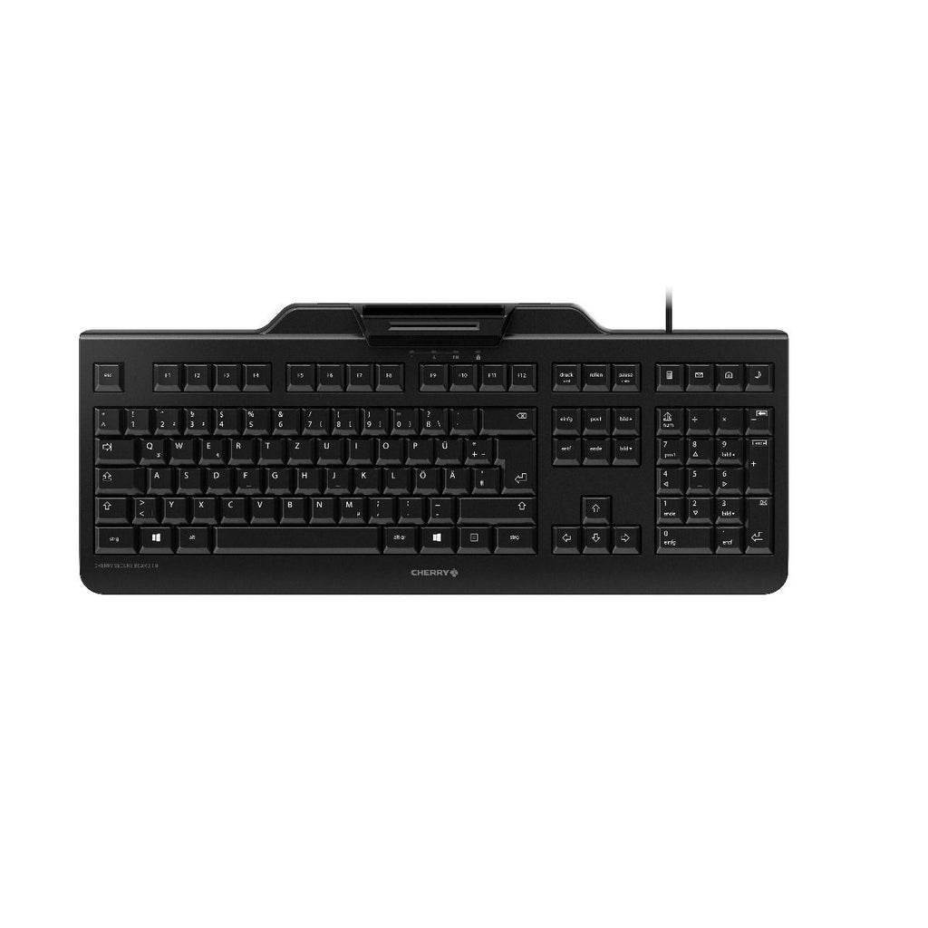 CHERRY SECURE BOARD 1.0 clavier Bureau USB QWERTY Nordique Noir
