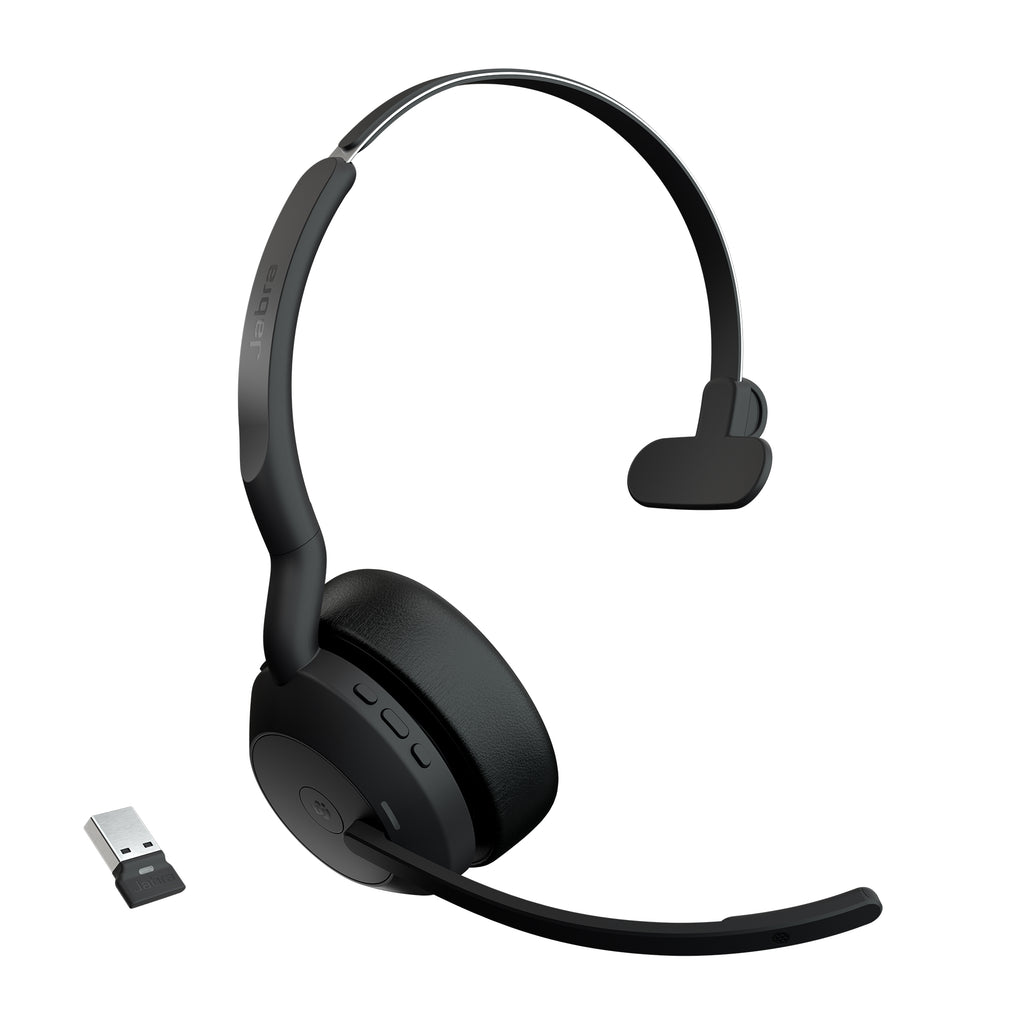 Jabra Evolve2 55 Casque Sans Fil Bluetooth USB Type-C avec Socle de Chargement