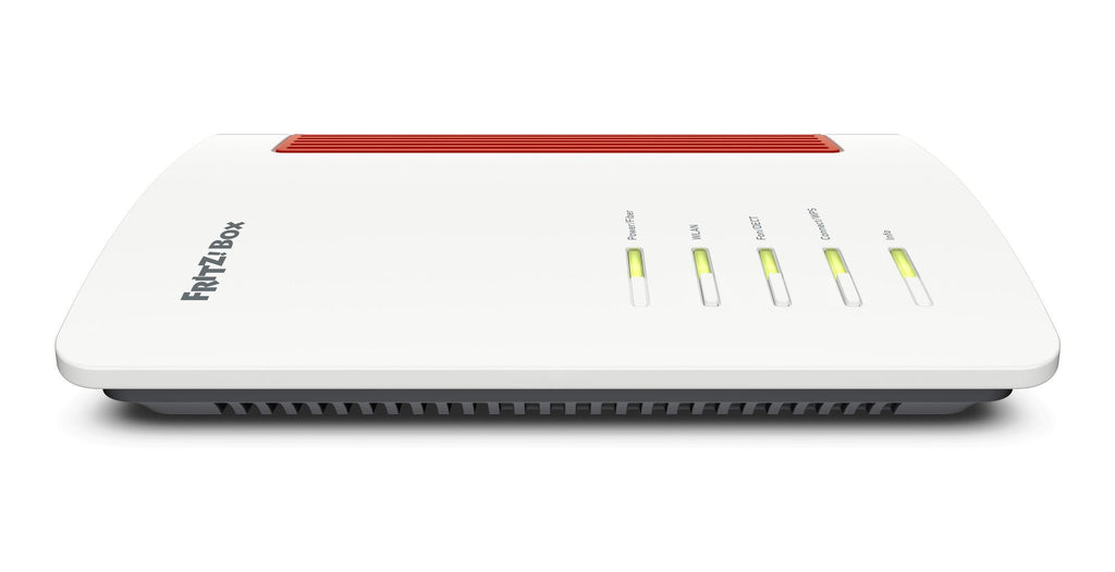 Routeur Sans Fil Box 5690 Bi-bande 2.5 Gigabit Ethernet, Wi-Fi 7, Rouge et Blanc