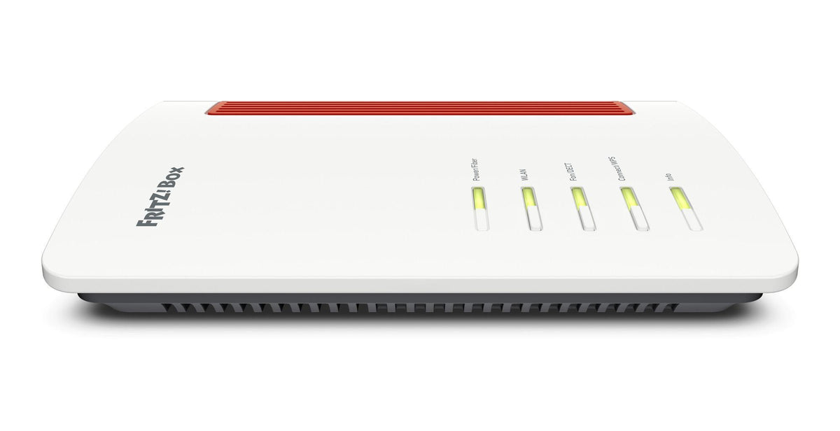 Routeur Sans Fil Box 5690 Bi-bande 2.5 Gigabit Ethernet, Wi-Fi 7, Rouge et Blanc