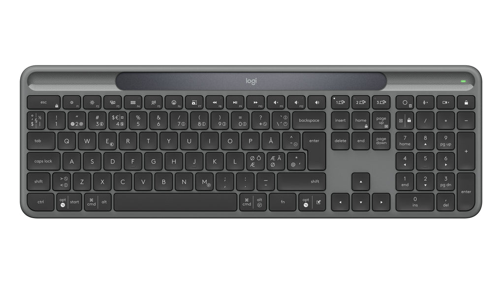 Logitech Signature Slim Solar+ K980 Clavier Sans Fil, Graphite