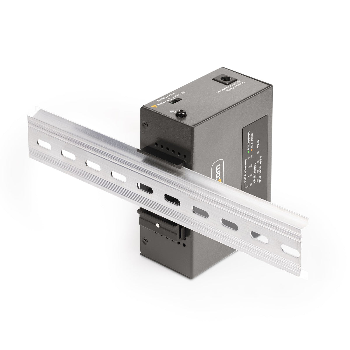 StarTech.com Injecteur PoE++ Multi-Gigabit 4 Ports, Ethernet 5/2.5/1G NBASE-T, 160W, Montage Mural/Rail DIN