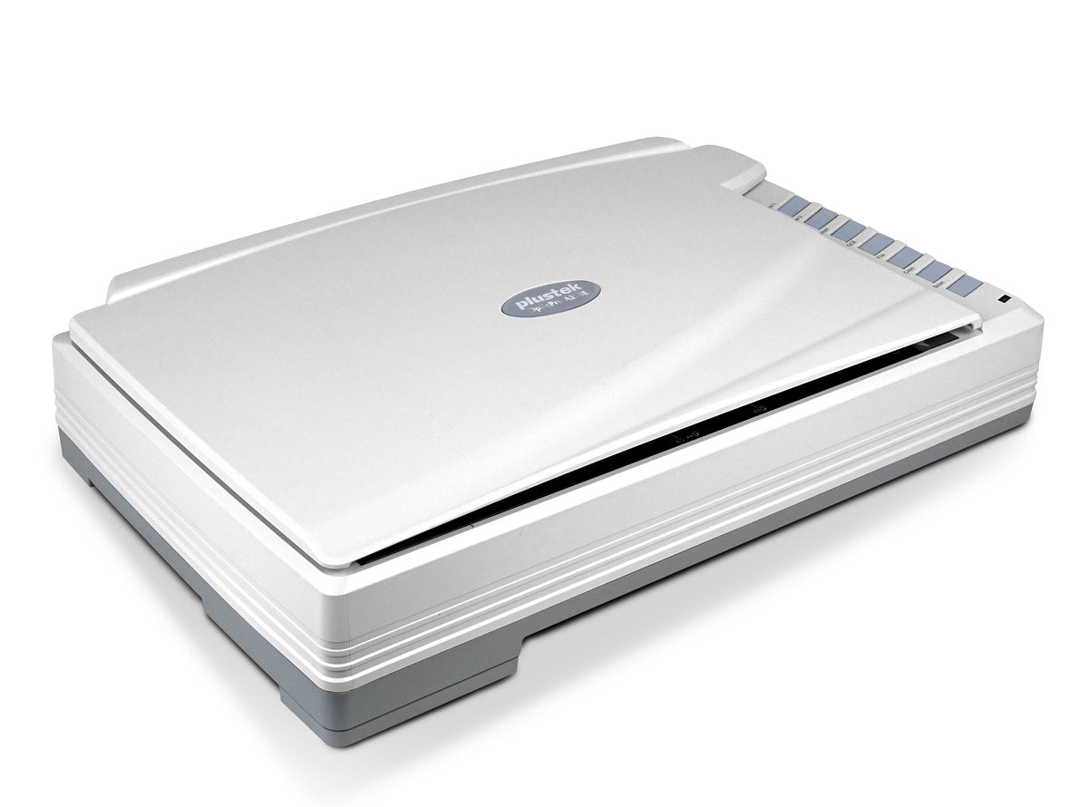 Plustek A320E Scanner à plat 800 x 800 DPI A3 Blanc