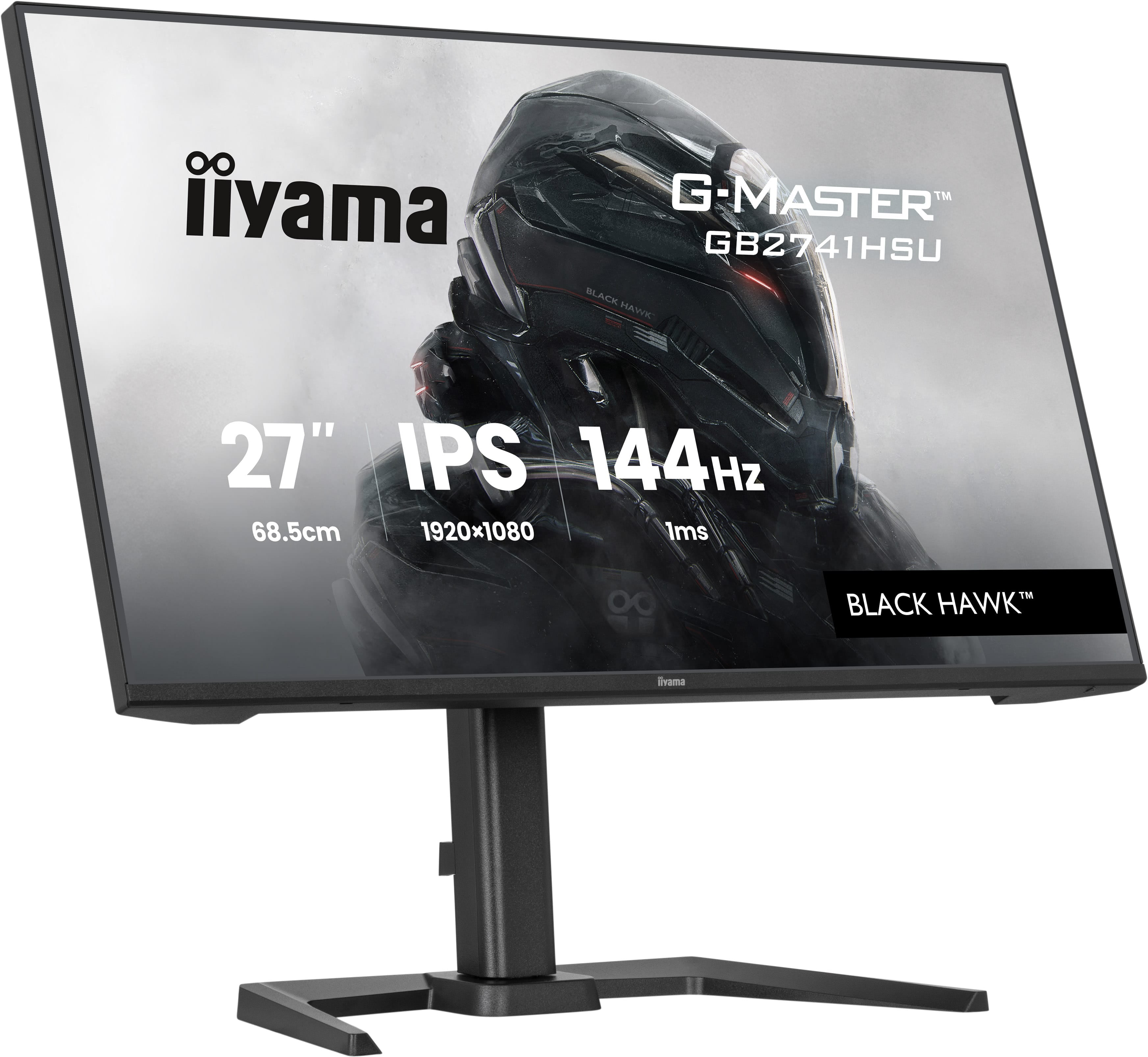 iiyama G-MASTER GB2741HSU-B1 écran plat de PC 68,6 cm (27") 1920 x 1080 pixels Full HD LED Noir