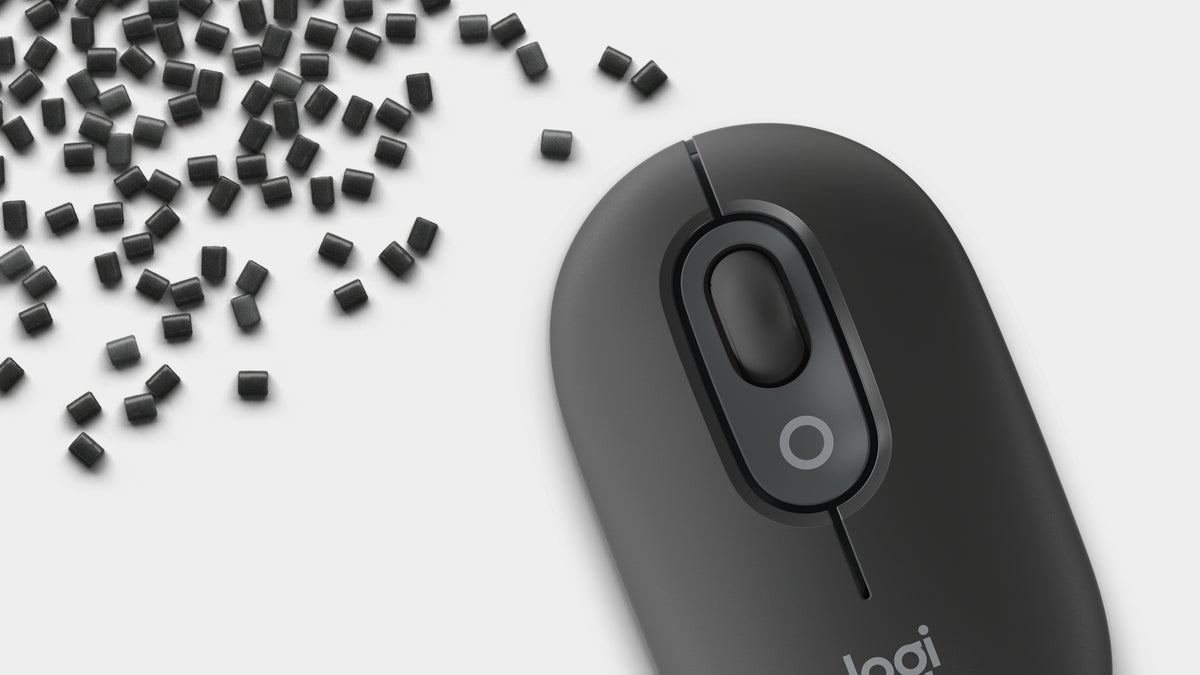 Logitech POP Mus med emoji knap Sort
