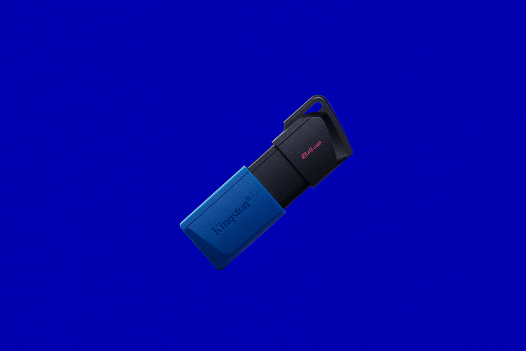 Kingston Technology DataTraveler 64GB USB3.2 Gen 1 Exodia M (Noir + Bleu) - 2 Pieces