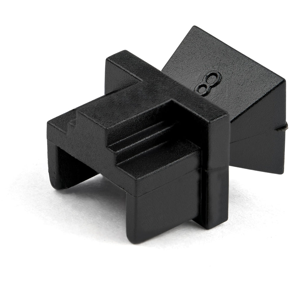 StarTech.com Obturateur RJ45 100 pcs - Cache-poussières RJ45 Reutilisables - Protecteur/Bloqueur de Porte Ethernet/LAN -