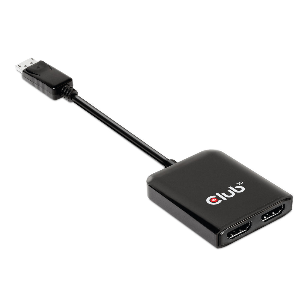 CLUB3D CSV-7200H Répartiteur Vidéo DisplayPort vers 2x HDMI